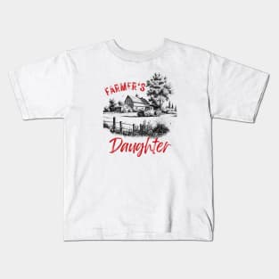 FARMER'S DAUGHTER Kids T-Shirt